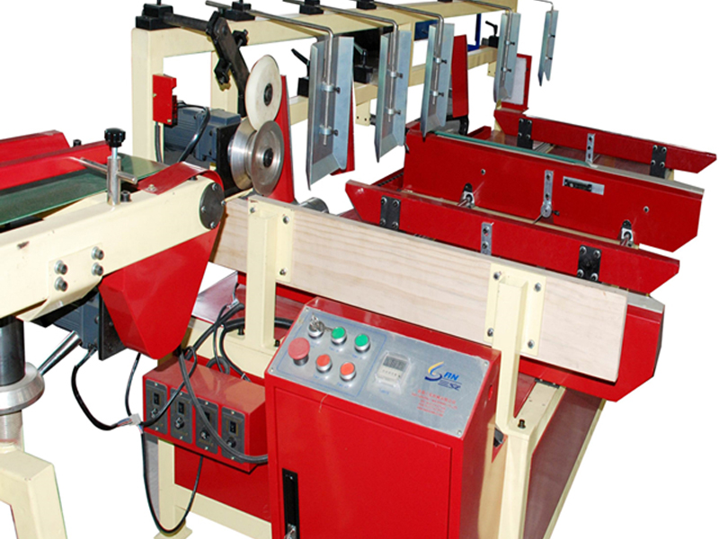 Details von Double-Purpose Paper Edge Protector Machine